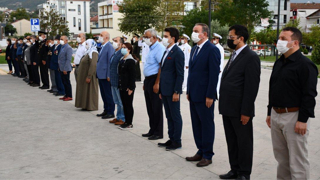 19 Eylül Gaziler Günü Kaymakamlık Tören Alanında Gerçekleştirildi
