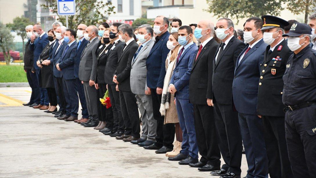 Cumhuriyetimizin Kurucusu Mustafa Kemal ATATÜRK'ün Ebediyete İntikalinin 82.Yılı Dolayısıyla Anma Programı Düzenlendi