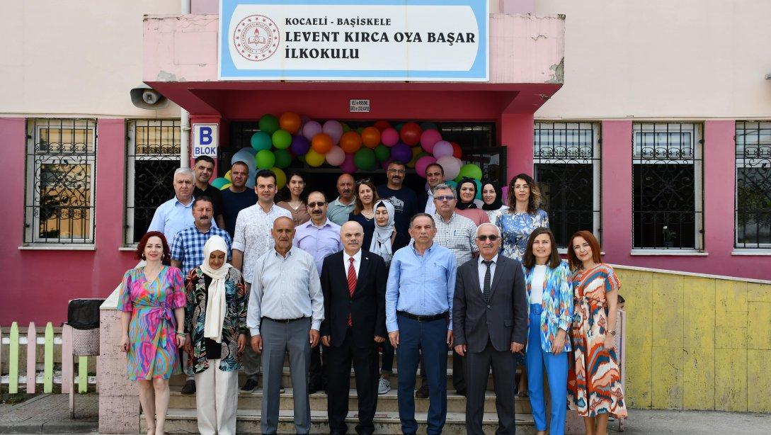 Leven Kırca Oya Başar İlkokulu Görsel Sanatlar Kulübü sergi açılışı gerçekleştirildi.