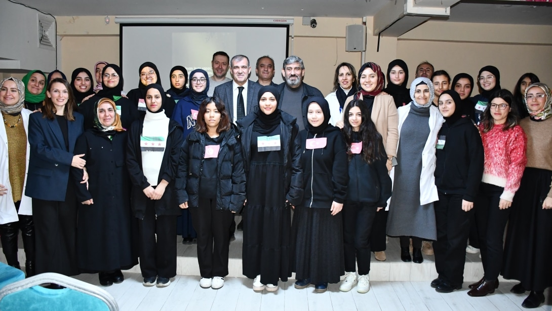 Kız Anadolu İmam Hatip Lisesi öğrencilerinin hazırlamış olduğu TÜBİTAK araştırma projesi